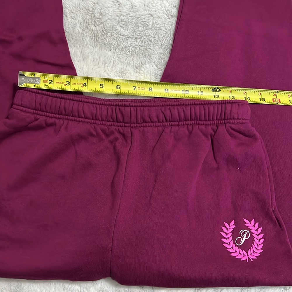 🆕 PINK Fleece High-Waist Gym Pant MEDIUM - Picture 6 of 12
